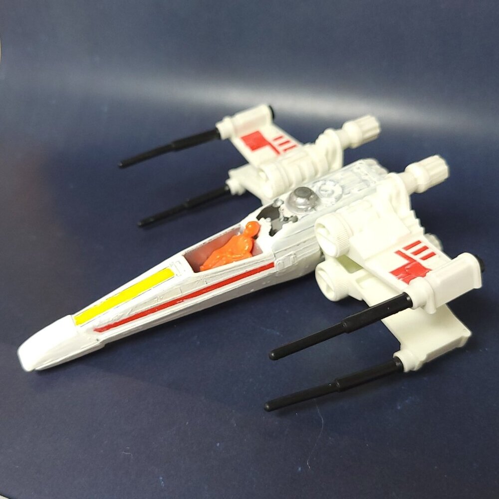Kenner Star Wars 1978 X-wing Fighter Action Figure Die Cast Metal Read